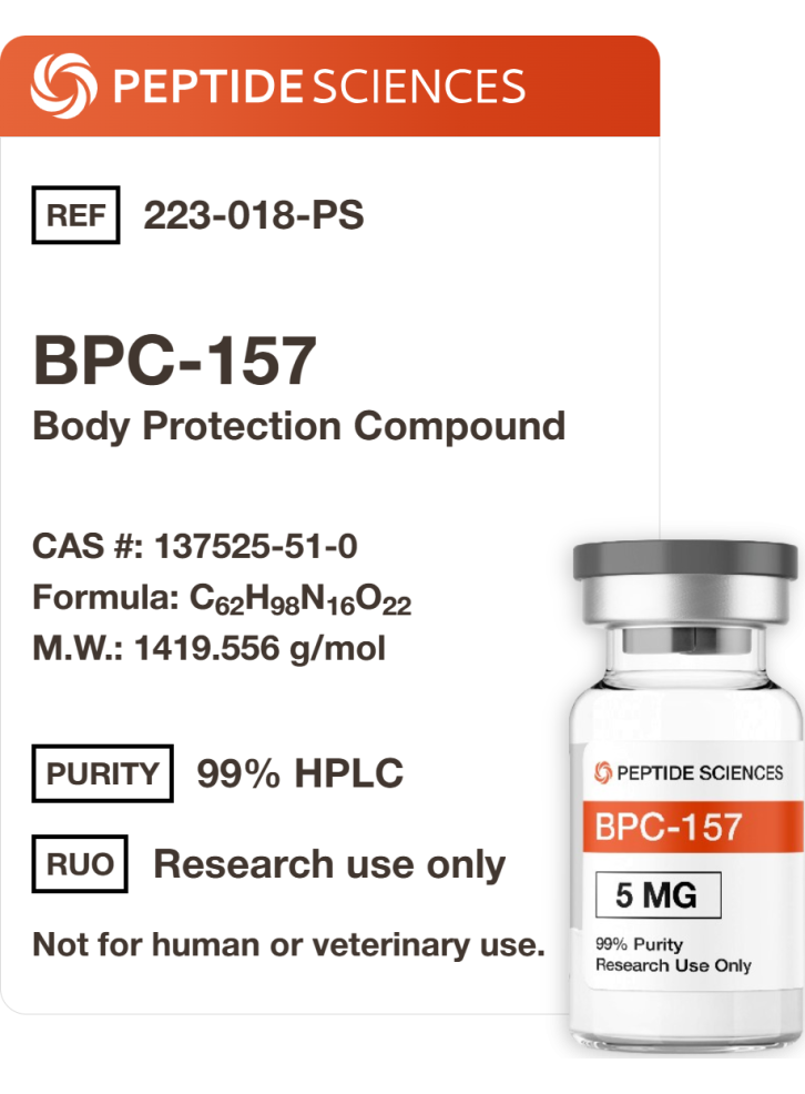 Peptide Science BPC-157 5mg